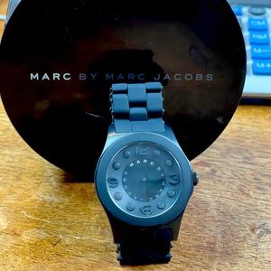 Marc by Marc Jacobs Matte Black Watch